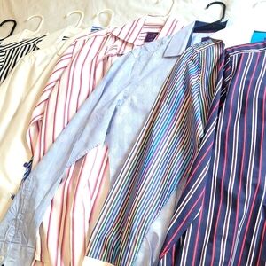 Men's Button Front Business Casual Shirts